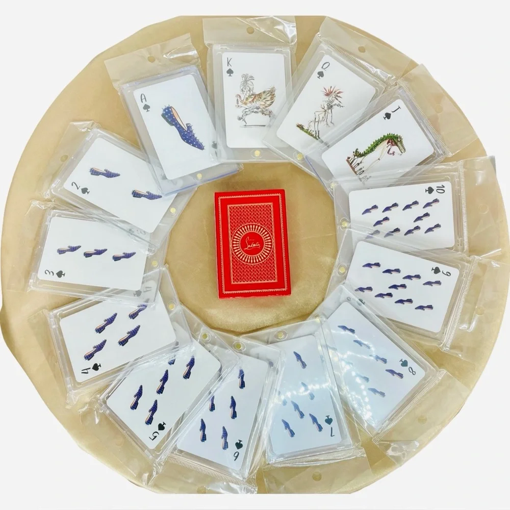 CHRISTIAN LOUBOUTIN LIMITED EDITION PLAYING CARD - Case Included - Picture 2 of 9